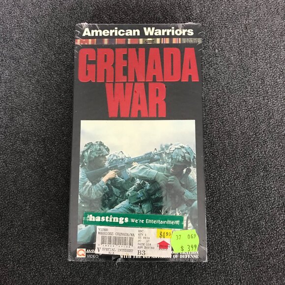 Grenada War VHS Documentary Video - Brand New SEALED